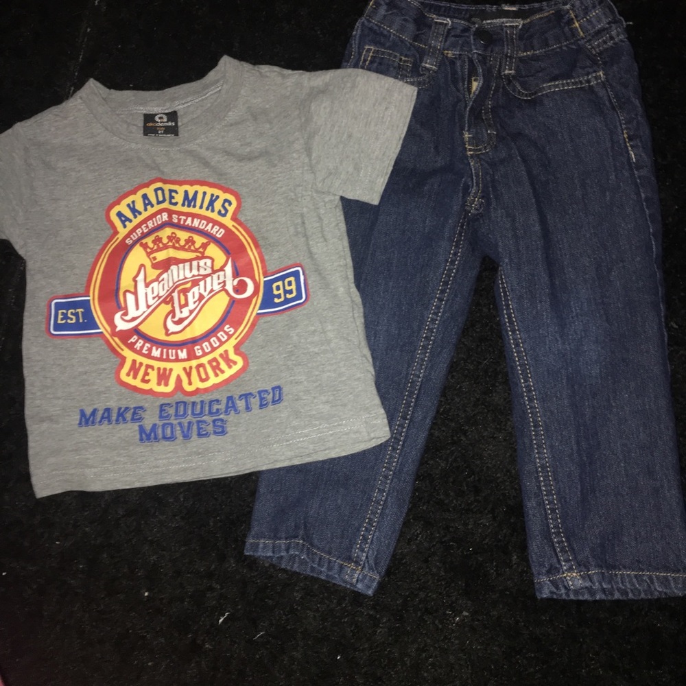 Akademiks toddler boy outfit 2t